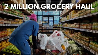 2 Million Weekly Grocery Haul Life In An Arab Home