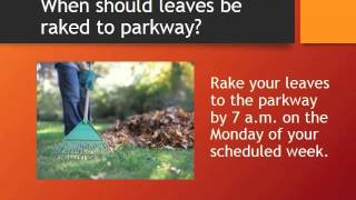City of Geneva, IL - Leaf Collection 2014