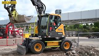 Flannery Plant Hire's Volvo EW130E