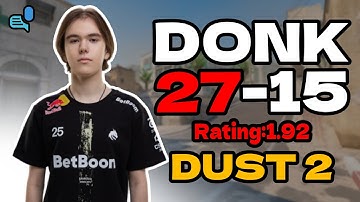 🔥donk (27-15) rt:1.92 SoloQ +VOICE l (dust2) l EU FACEIT RANKED l Aug 24, 2025 #cs2 #pov