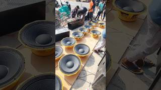 Dj Pankaj Cabinet 12 Bass fitting time // Dj Raj King Bass ( Bagodar Mayapur ) #dj #shortvideo 😱😱