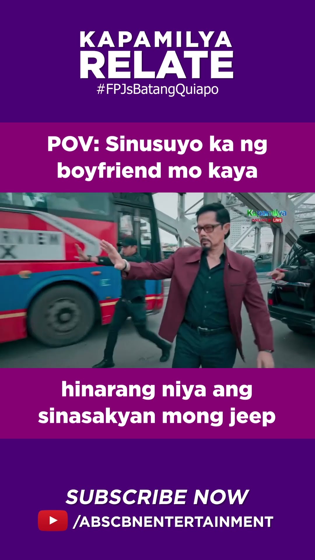 Sinusuyo ka ng boyfriend mo kaya hinarang niya ang sinasakyan mong jeep | Kapamilya Shorts