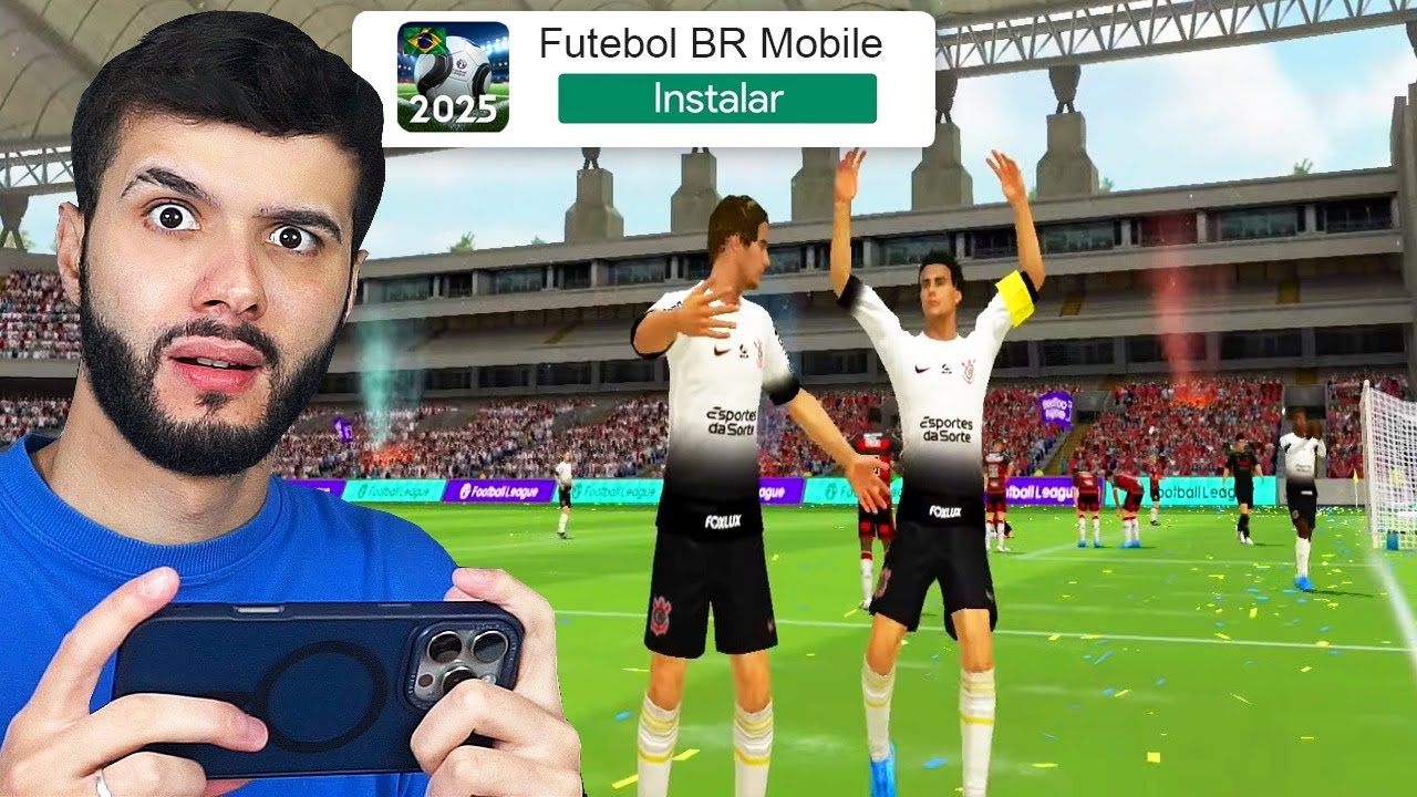 JOGUEI OS NOVOS JOGOS DE FUTEBOL MAIS BAIXADOS DA PLAY STORE!