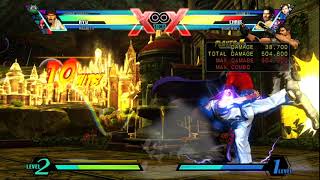 UMVC3 Ryu Weird Denjin Combo