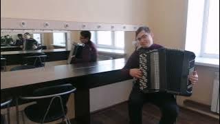 (Fast wie Claudia Hinker) 'SCHNEEWALZER' auf dem Bajan (Jupiter) @hinkermusictonstudio