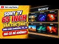 Sony TV 65 inch VẪN CỰC CHẤT - Nhìn sang Samsung, TCL, LG Giá có RẺ KHÔNG? Tuấn Long Review