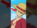 Luffy is scary when he's not smiling 😨