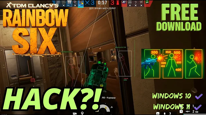 Rainbow Six Siege HACK Suspicious Gameplay Analysis 🔥 Reviewing “hack style” aim behavior