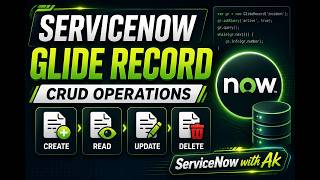 GlideRecord in ServiceNow | CRUD Operations | Interview Questions
