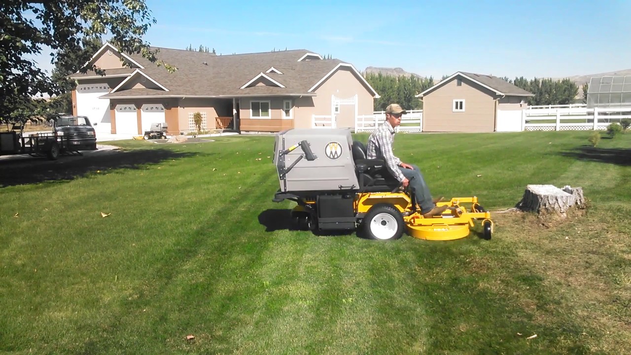 Walker mower YouTube