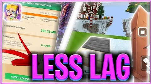 How To Reduce Lag In Blockman Go Bedwars!