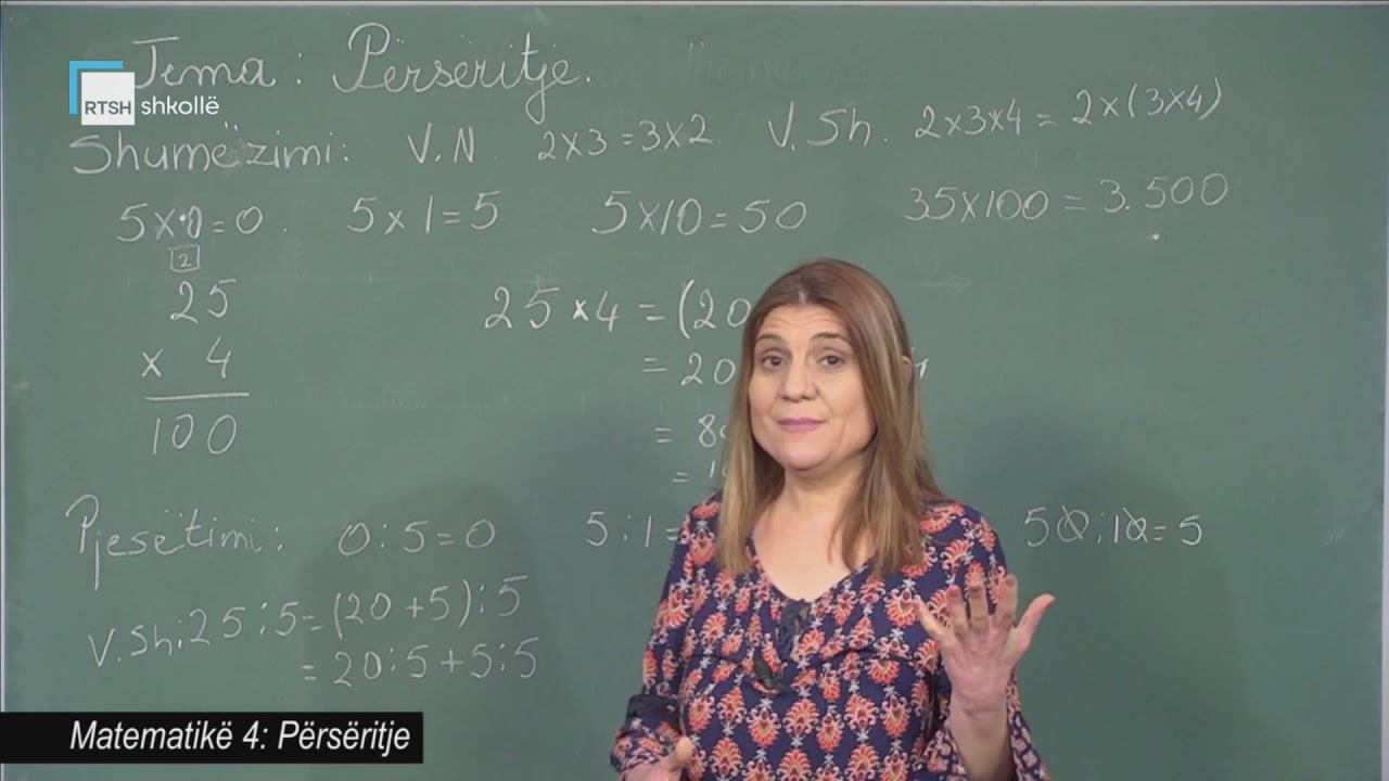 Matematikë 4 - Përsëritje