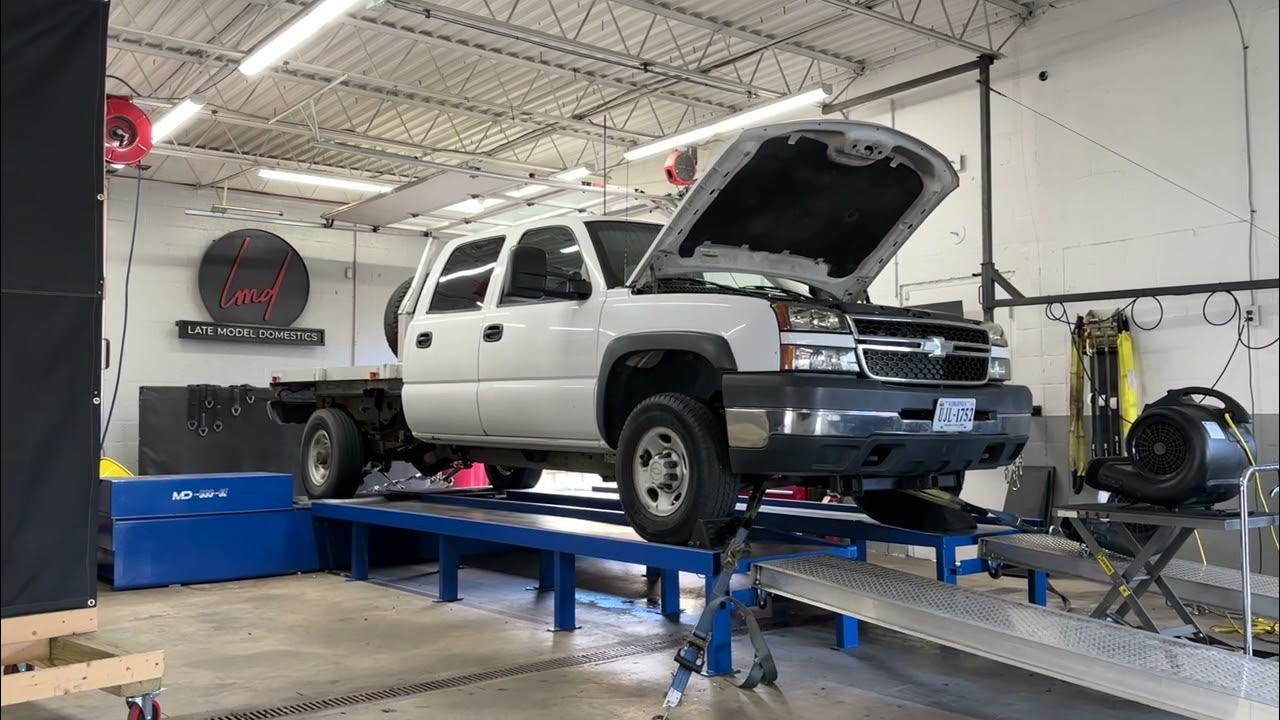 2006 chevy silverado 2500 6 0 custom dyno tune youtube