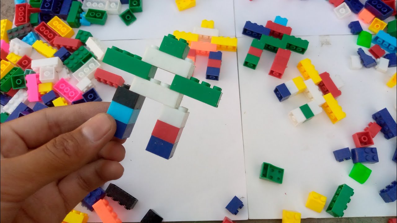 How to make building block robot 🤖
