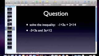 1-6 Solving compound and absolute value