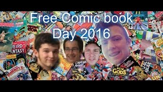 Free Comic Book Day 2016