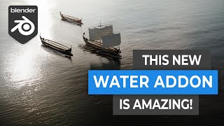 Physical Open Waters addon for Blender is amazing!