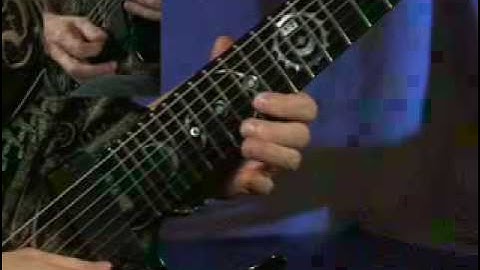 Dean Artist Rusty Cooley Tutorial - Double String 5 Sequence