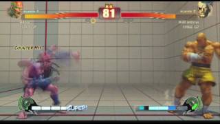 SF4: G1 Dhalsim v Sagat XBL HD 20090912