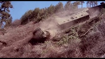 Breakheart Pass train crash scene with added sfx remastered