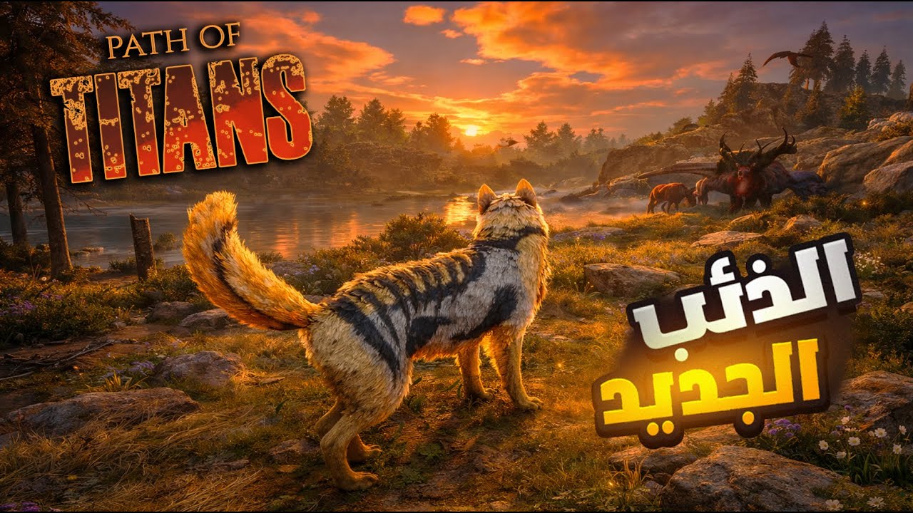 محاكي الديناصورات Path Of Titans | تجربة  الذئب الجديد (38#)