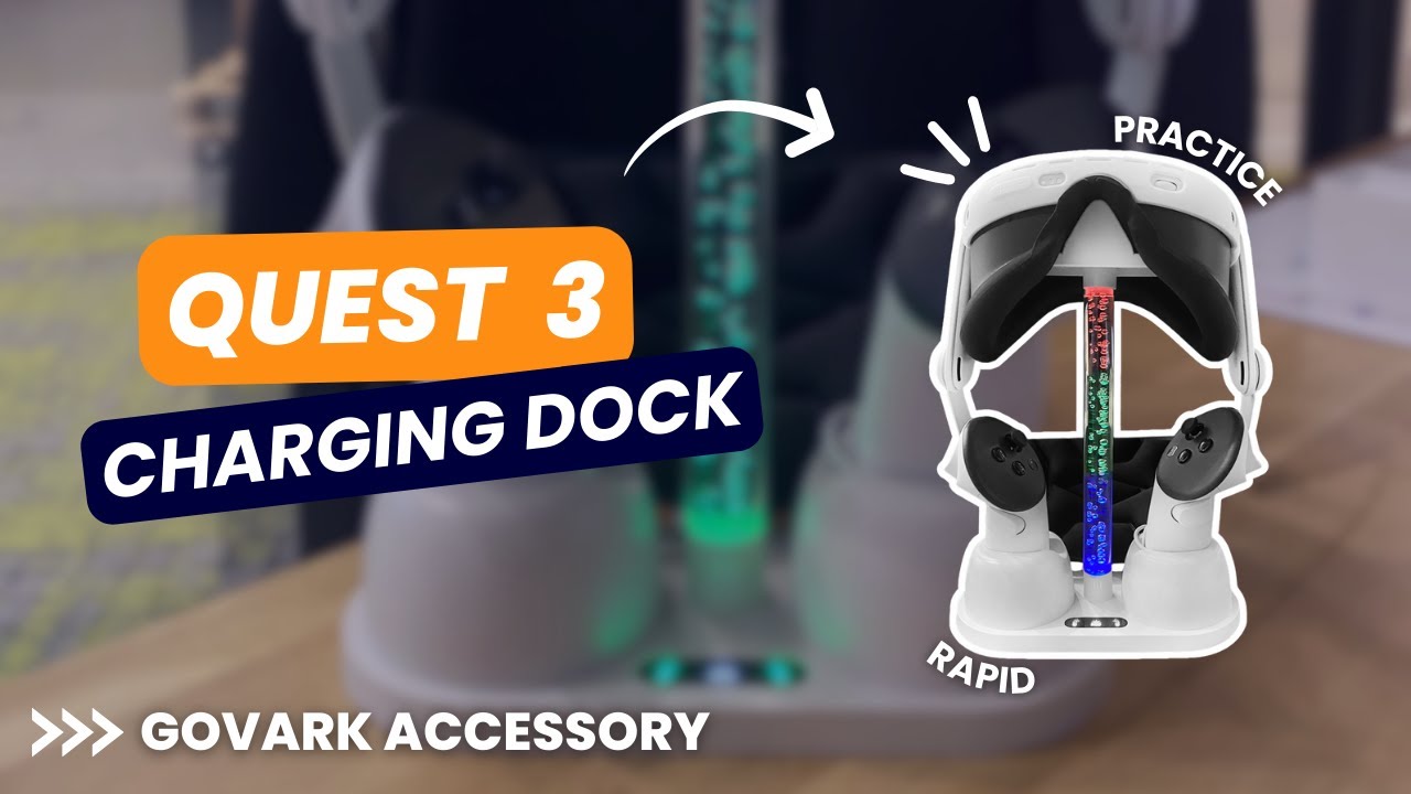 How to use Meta Quest 3 Charging Dock | Best Alternative Product - YouTube