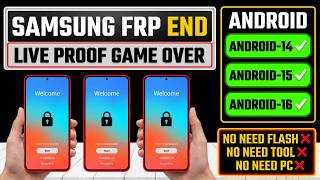 How To Bypass Google Account Verification (FRP-LOCK) On Samsung | Android 14-15-16 | No Pc