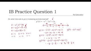 5.2 - Increasing/Decreasing Functions
