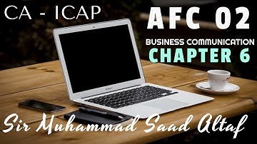 CA  AFC 02(Business Communication)Chapter 6 - Exams in [2020] - MSA Business Communication Lectures