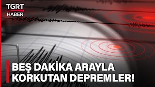 Gümüşhane Ve Erzincanda Yürekleri Ağza Getiren Peş Peşe İki Deprem - Tgrt Haber