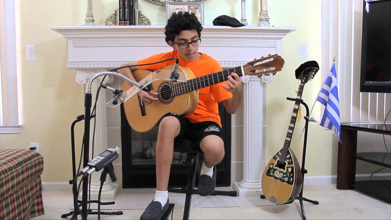 Zorba The Greek, played by Dimitri on Classical Guitar YouTube