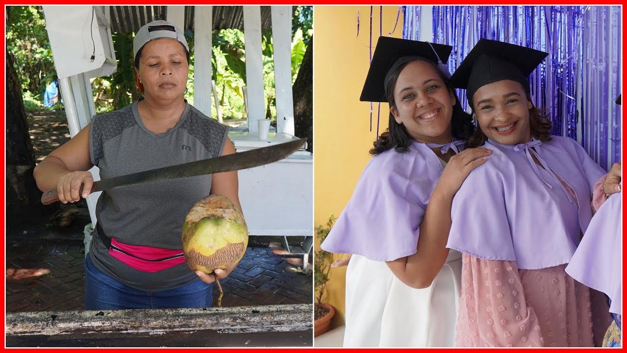 Se avergonzaba de su madre porque vende cocos - Hasta que en su graduacion todo salio a la luz