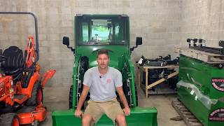 How To Open Your John Deere Or Kubota Tractor Hood & Differences In Engine Compartment Access!