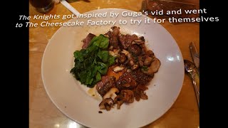 Steak diane & low carb cheesecake from ...