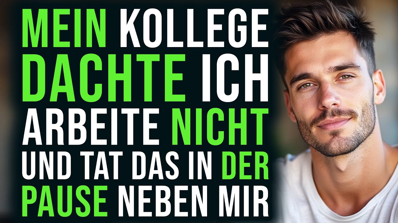 Mein Kollege dachte ich arbeite nicht und tat das in der Pause neben mir...