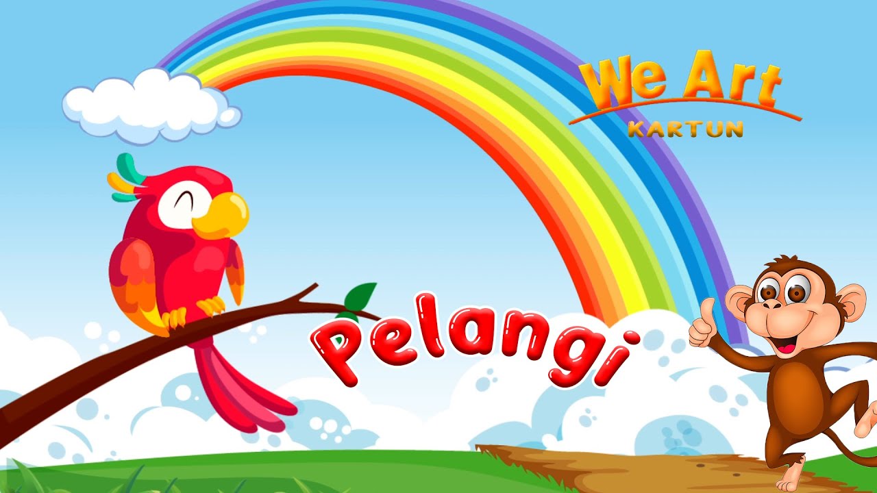 Pelangi Pelangi - Lagu Anak Indonesia // WE ART KARTUN - YouTube