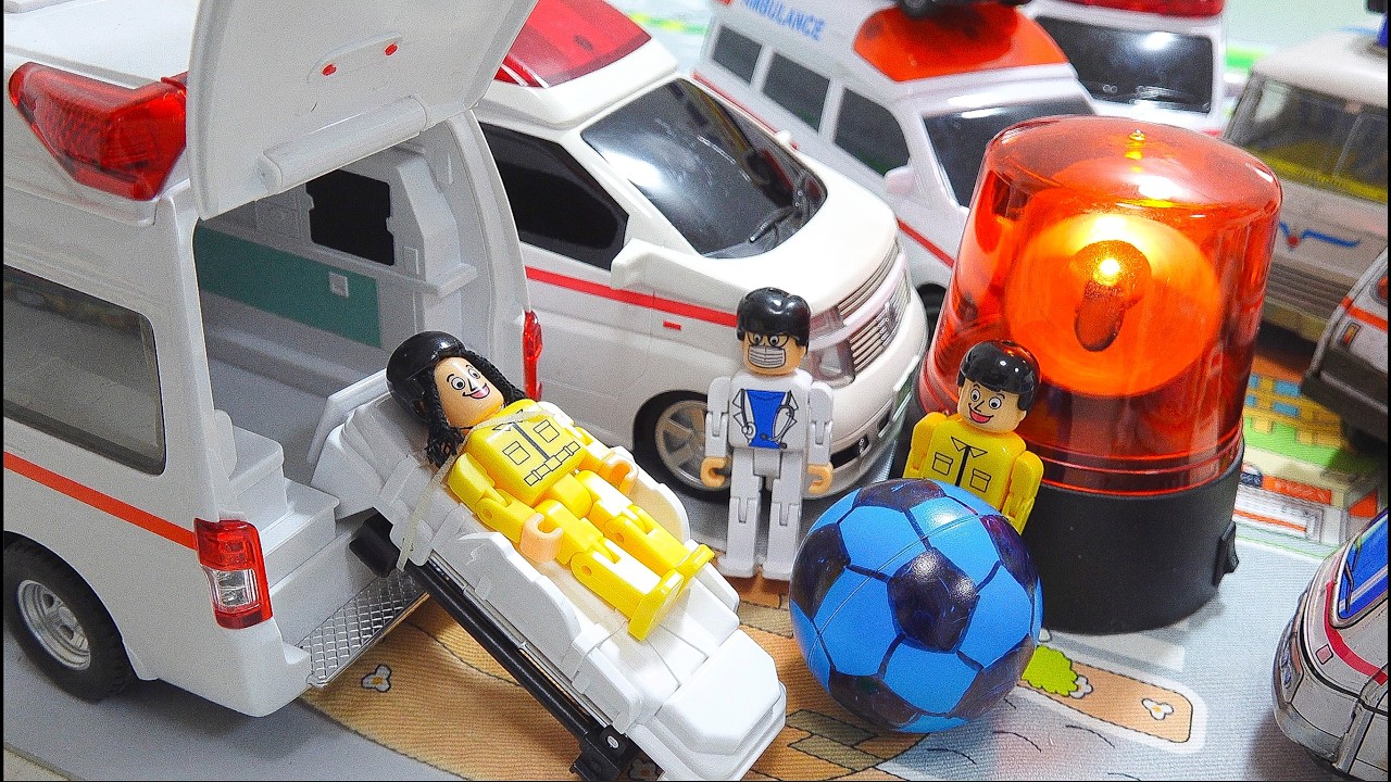Oh no! Someone's hurt! Send an ambulance right away! 🚑 Working