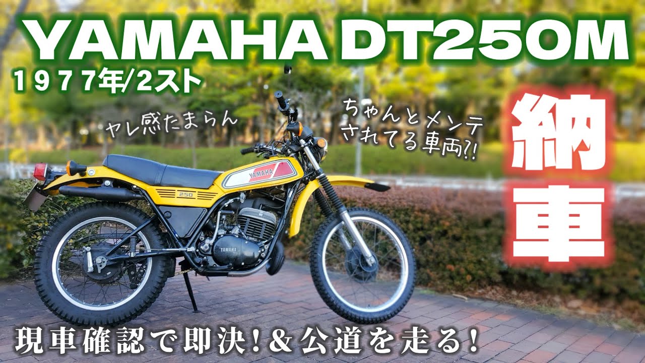 希少（ビンテージオフロードバイク市販車）2サイクル ヤマハ