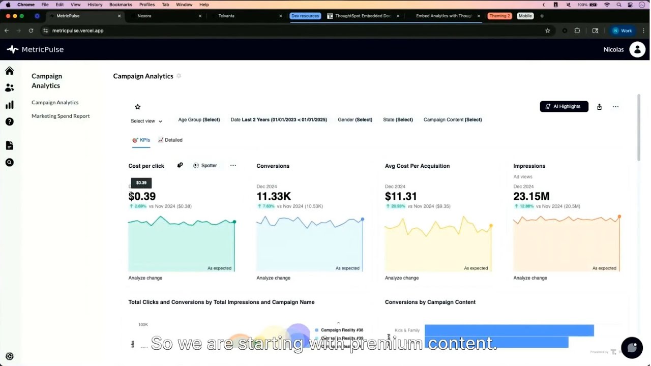 From Static to Smart: A ThoughtSpot Demo on Embedding AI-Powered ...