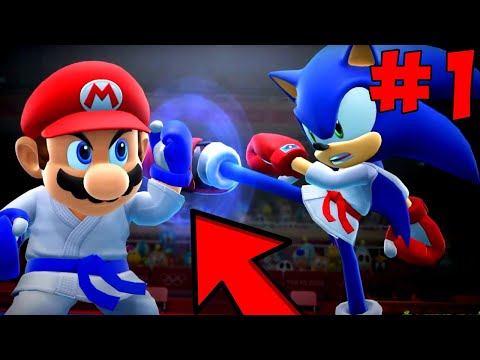 Марио и Соник на Олимпийских играх I Mario u0026 Sonic at the Olympic Games 1 серия прохождения игры