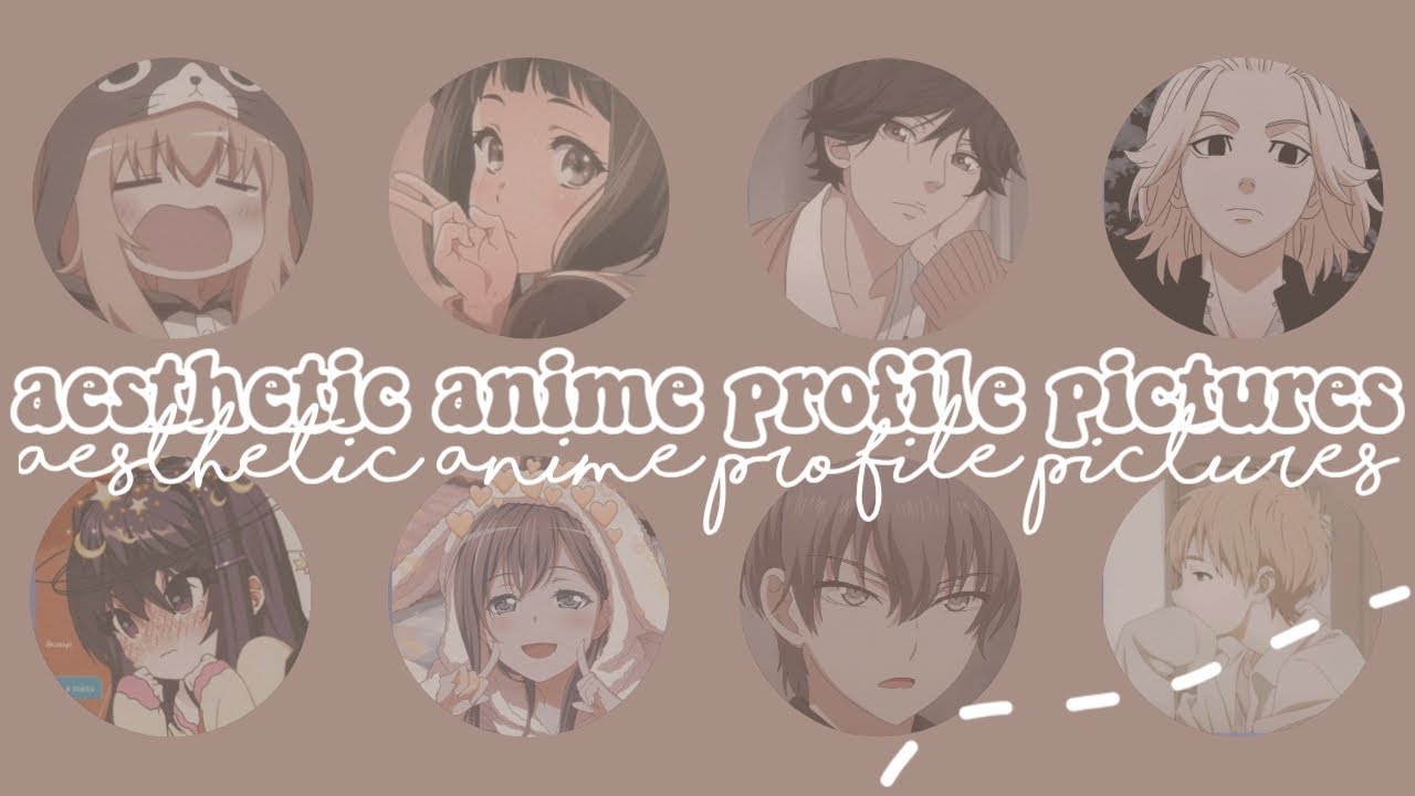 aesthetic anime profile pictures | girl, boy, kawaii, dark, aesthetic. -  YouTube