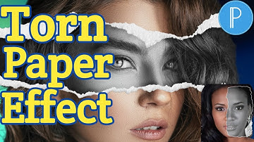 The Easiest Way To Create Torn Paper Effects [2025] |PixelLab Tutorial |