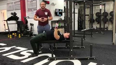 Beginner Bar Path for Barbell Bench