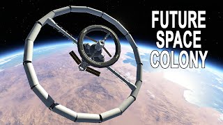 Beating the KSP2 Developers at Building Space Colonies - 100m Diameter Ring Station