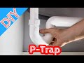 Leaking p-trap how to easy DIY