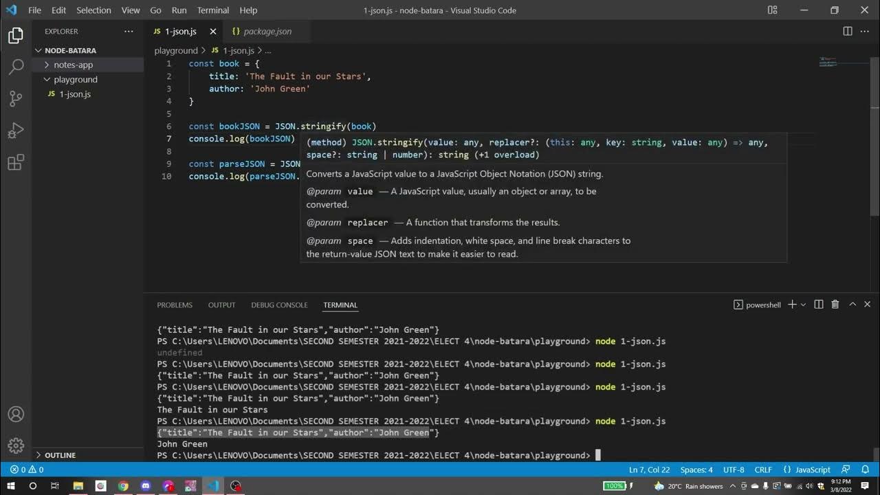 Elect4 Lesson 6: JSON Derulo - YouTube
