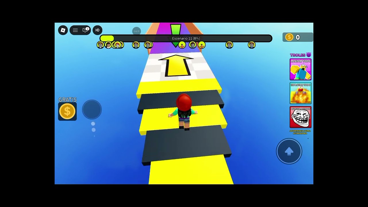 Jugando roblox con mi hermano parte 1