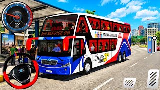 Double Decker Bus Packed With Passengers | Most Realistic City Transport Mission Ever Gameplay 2026 screenshot 2