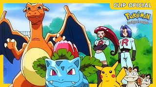 ¡El examen de la Liga Pokémon! | Pokémon: Liga Añil | Clip oficial