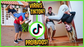 TESTAMOS OS VIRAIS DO TIKTOK MAIS PROÍBIDOS!! [ REZENDE EVIL ]